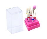 7Pcs Tungsten Steel Ceramics Remove Gel Polish Manicure Pedicure Nail Drill Bits-7#
