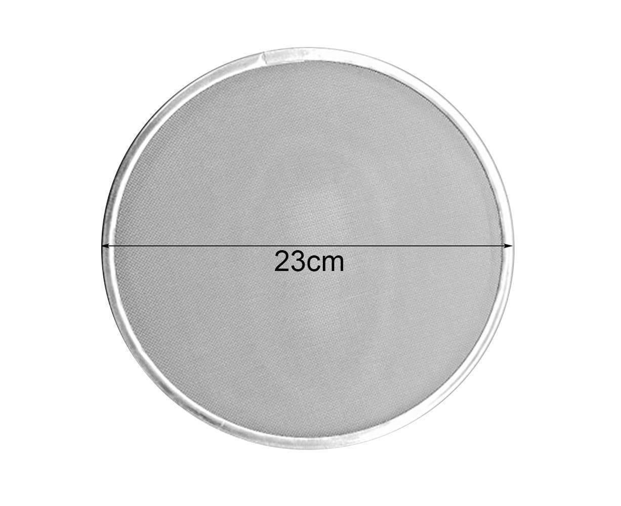 19/21/23/25cm Stainless Steel Oil Splatter Screen Net Cover for Air Frying Pot-23cm