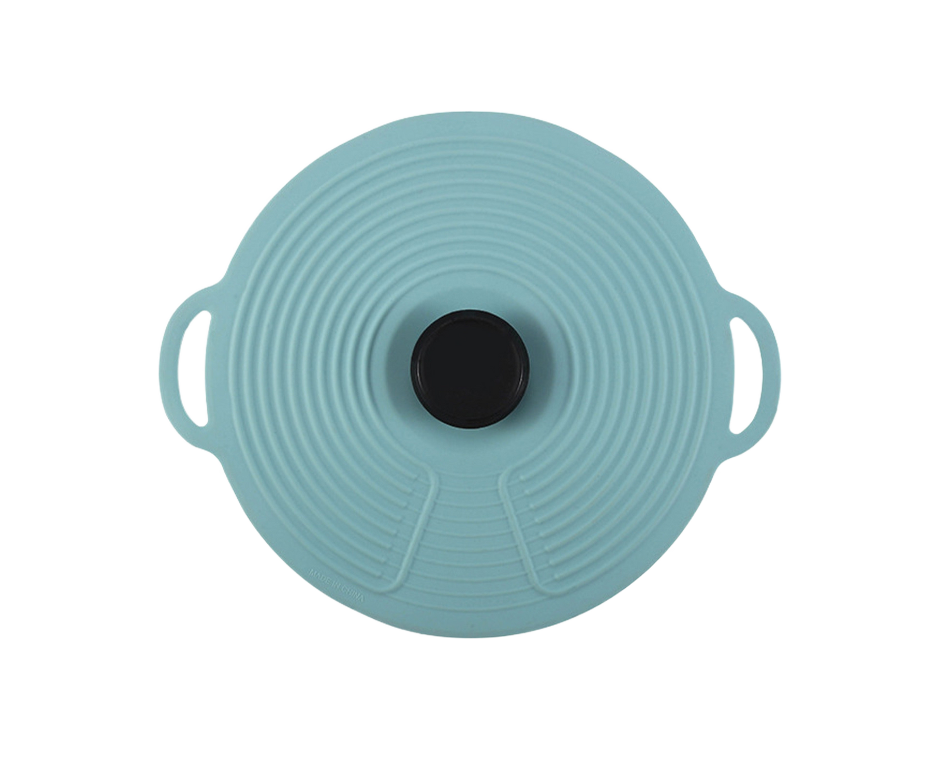 Pot Lid Reusable Heat-resistant Silicone Leak Proof Fresh-keeping Cover for Kitchen-Light Blue XL