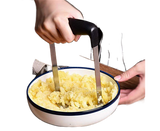 Stainless Steel Puree Potato Masher Kitchen Tool Vegetables Fruits Ricer Presser