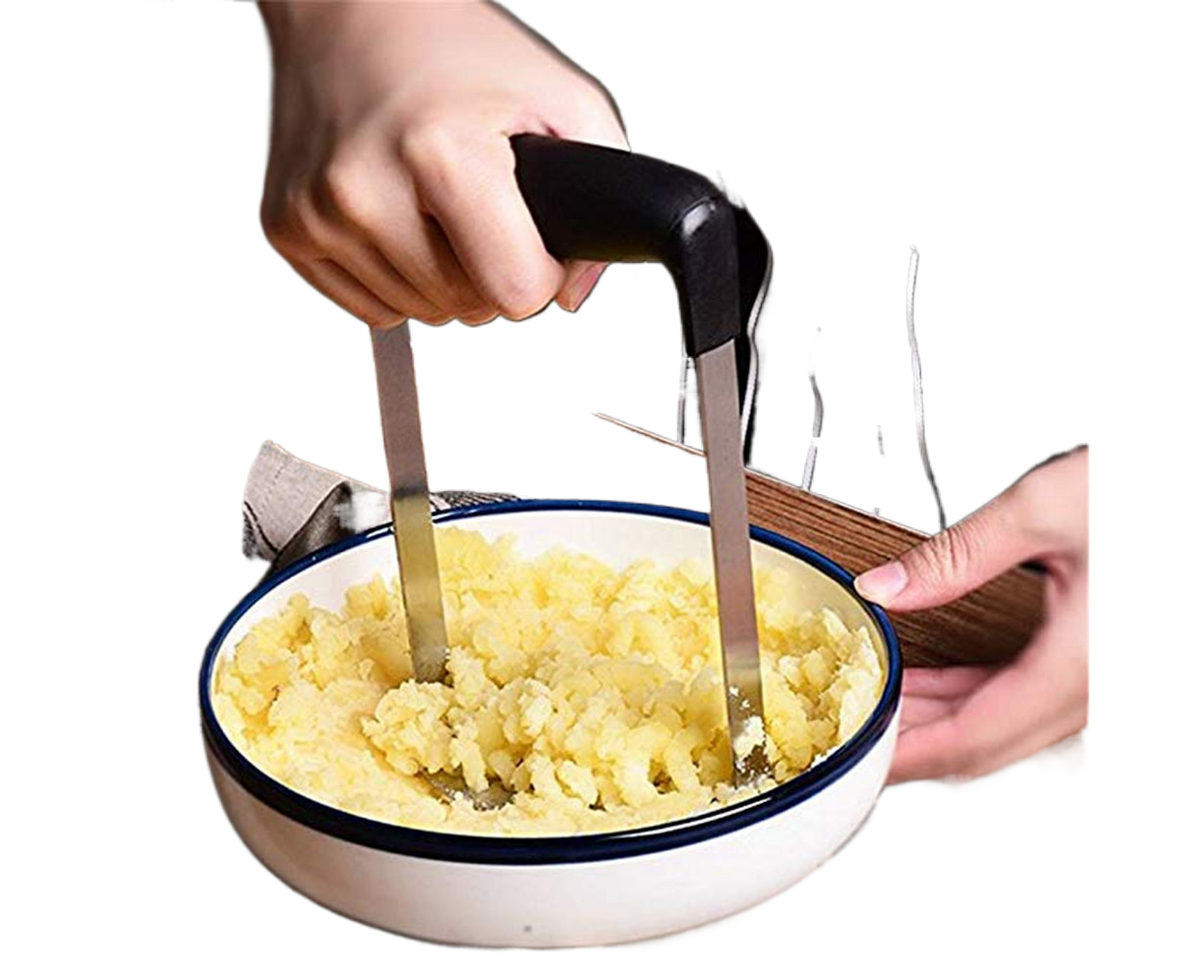 Stainless Steel Puree Potato Masher Kitchen Tool Vegetables Fruits Ricer Presser