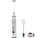 Milk Frother - Handheld Rechargeable - Stainless Whisks