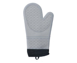 1Pc Oven Mitt Silicone Extra Length - Gray