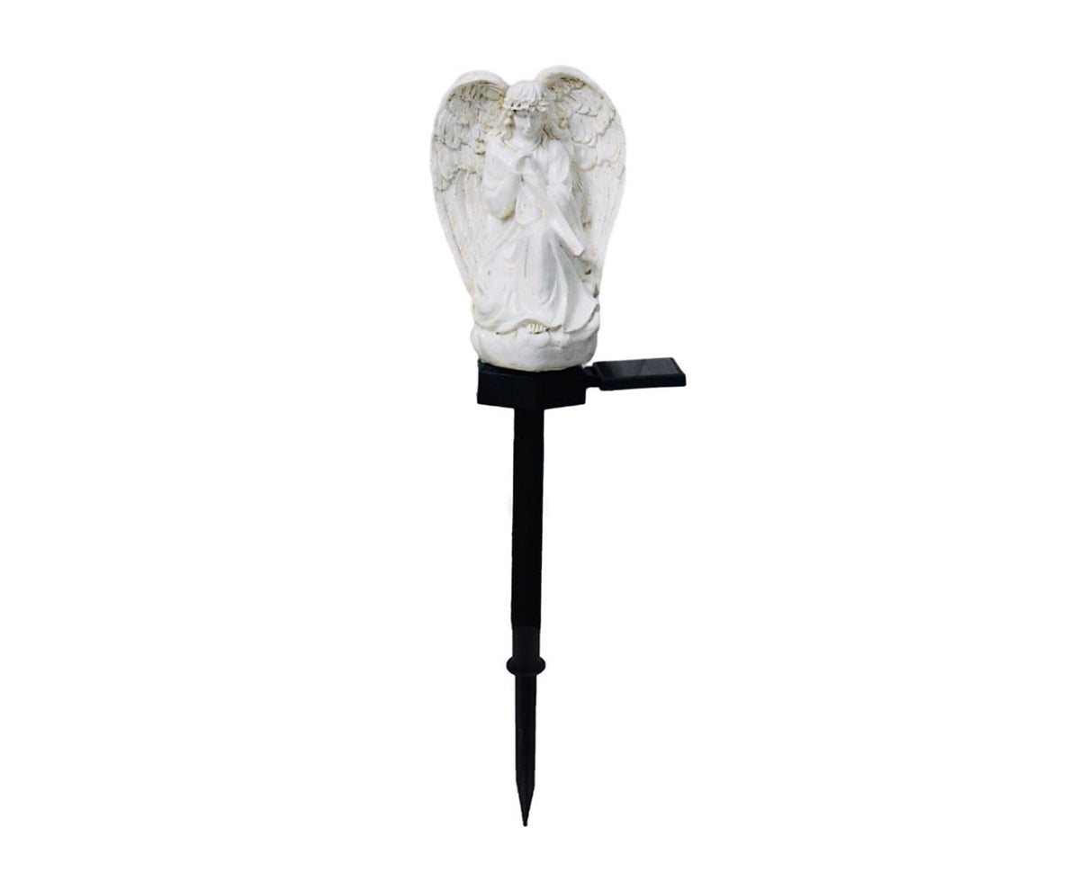 Solar Angel Stake Light Garden Decor - A