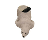 Polar Bear Craft Decorative Entrance Holder - White