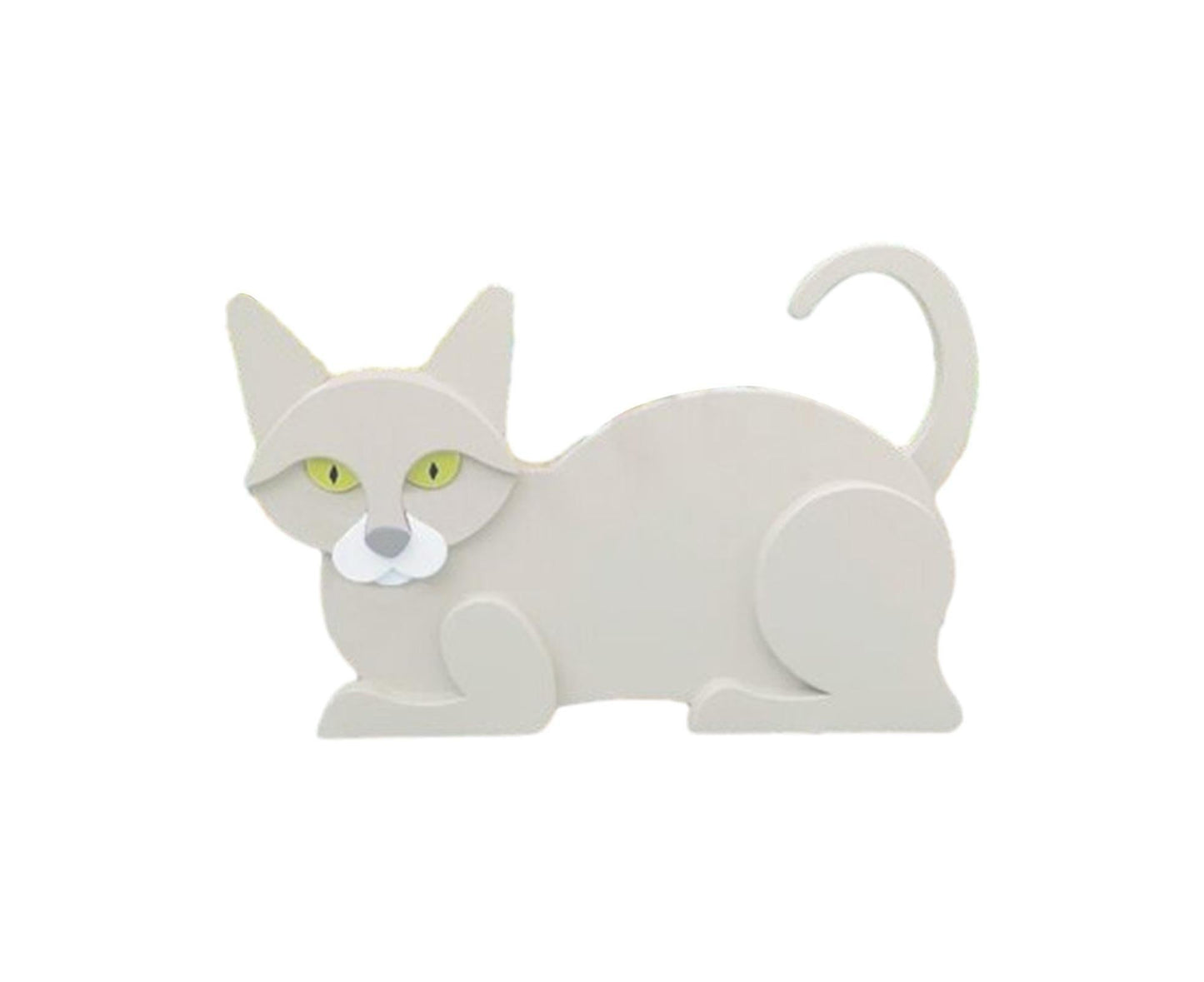 Flower Pot Cat Shape Garden Decoration - H