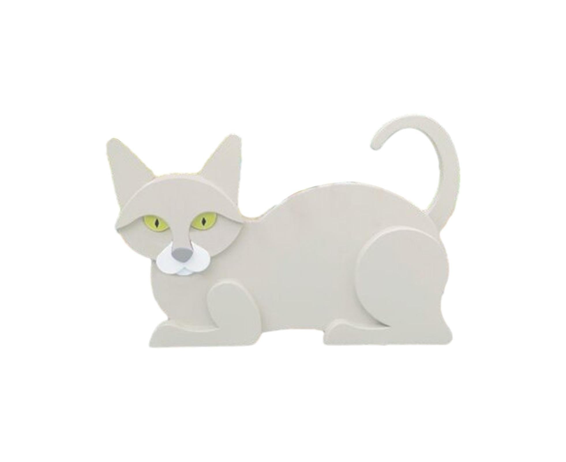 Flower Pot Cat Shape Garden Decoration - H