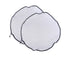 2Pcs Mesh Rain Barrel Cover - Black