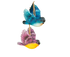 1 Set Decorative Resin Birds Pendant - Multicolor