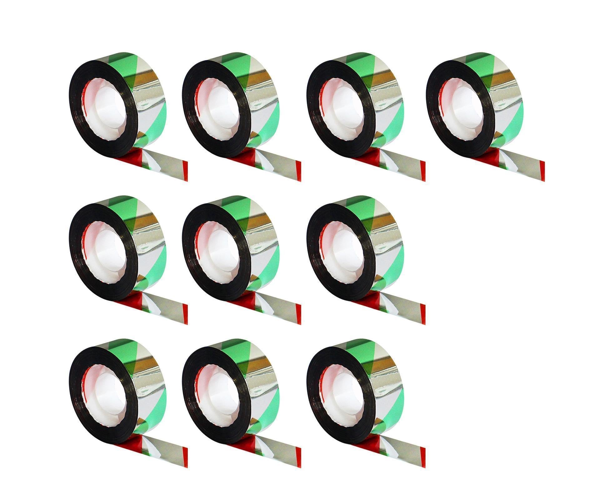 10Pcs Bird Repellent Ribbon Double Side Tape - Green
