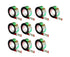 10Pcs Bird Repellent Ribbon Double Side Tape - Green