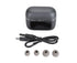 Language Translator Earbuds Bluetooth 5.3 Noise Reduction 74 Languages 70 Accent 4 Modes Wireless Translation Headset Sparkling Black