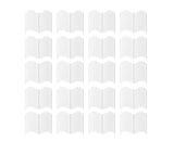 20Pcs Border Fence Walkway Landscape Edging - White