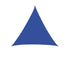Shade Sail Waterproof Heavy Duty Triangle - Royal Blue