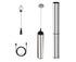 Rechargeable Milk Frother - Portable Travel - 2-Speed