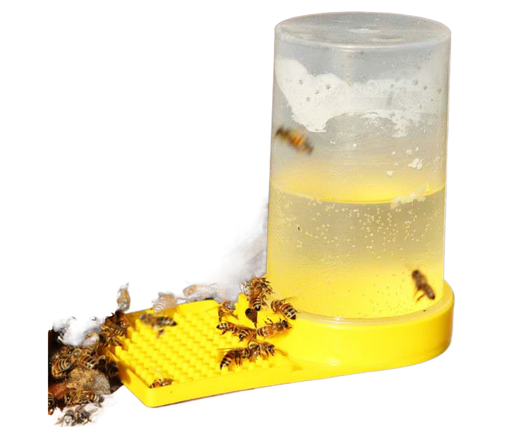 3Pcs Bee Waterers Beekeeping Equipment - Yellow
