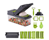 Vegetable Slicer, Onion Mincer Chopper, Vegetable Chopper, Cutter, Dicer, Egg Slicer with Container