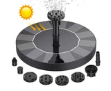 Water Fountain Solar Pump - Black