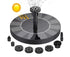 Water Fountain Solar Pump - Black
