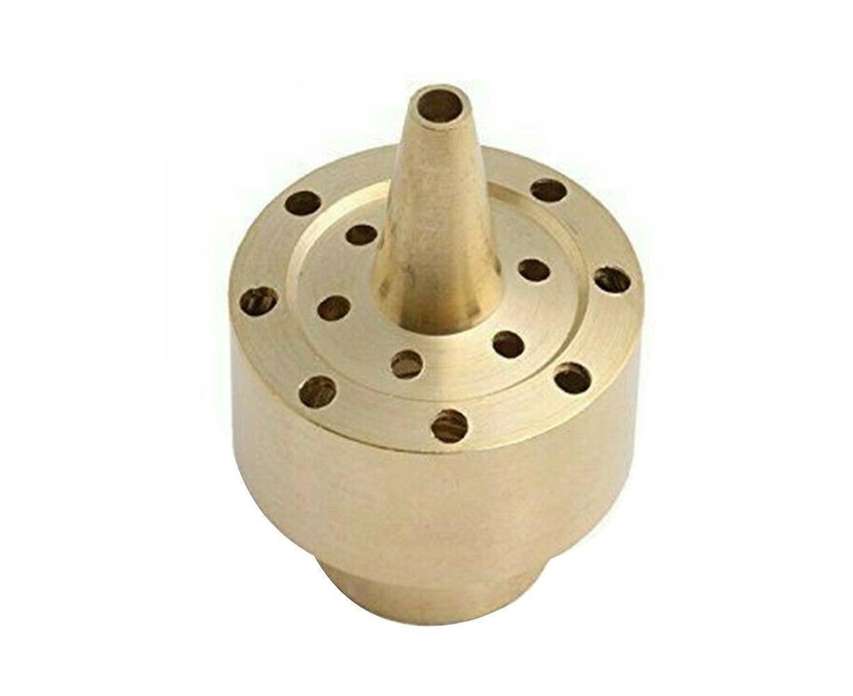 Garden Yard Pond Fountain Water Landscape Brass Nozzle Spray Sprinkler Head-1-1/2inch