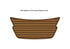 2014 Malibu 21 VLX Swim Platform Step Pad Boat EVA Foam Faux Teak Deck Floor Mat SeaDek MarineMat Gatorstep Style Self Adhesive