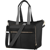 Travel Bag - Women's Travel Bag - Sports & Fitness Bag - Yoga Bag - Sports Bag - Carry-On Luggage - Waterproof & Durable - 40x21x34 cm - Dry/Wet Separation Luggage - Weekend Bag - black