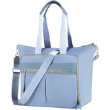 Travel Bag - Women's Travel Bag - Sports & Fitness Bag - Yoga Bag - Sports Bag - Carry-On Luggage - Waterproof & Durable - 40x21x34 cm - Dry/Wet Separation Luggage - Weekend Bag - sky blue