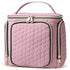Travel Makeup Bag with Handle — Large Multi-Compartment Cosmetic Organizer, Portable Toiletry Bag for Women