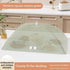 Foldable Mosquito-Proof Food Cover, Household Fly Screen, Fine-Mesh Breathable Dining Table Cover - Square