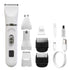 4-in-1 Pet Electric Clipper, Cat and Dog Hair Trimmer and Nail Grinder, Pet Grooming Supplies - White
