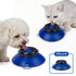 Slow Feeder Lick Bowl, Universal for Cats and Dogs, a Fun and Stimulating Feeding Tool - Blue