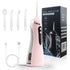 Portable Electric Water Flosser, 3-Speed High-Pressure, Orthodontic Home Oral Care Water Flosser - Pink