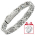 Lucky Clover Magnetic Bracelet with Free Heart Ring Set, Simple Everyday Women&