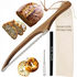 Bread Slicer Knife Set, Single Edge Stainless Steel Serrated Bread Cutter with Storage Bag, Blade Cover & Screwdriver for Baguette, Toast, Sourdough