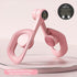 Pink - Multifunctional Thigh Master Trainer with Calorie & Time Counter, Home Kegel Exerciser for Inner Thighs, Buttocks, and Arms
