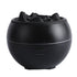 Volcano Flame Aroma Diffuser and Humidifier, 7-Color Changing Lava Fire Essential Oil Diffuser with Timer, 360ml for Home, Bedroom, or Desk – Black