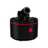 Cannon-Shaped Smoke Ring Aroma Diffuser and Humidifier, 2 Mist Modes, RGB Color-Changing Lava Lamp Essential Oil Diffuser, for Home or Desk – Black