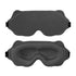 3D Contoured Sleep Mask, Breathable Fabric with Adjustable Strap, Light-Blocking Eye Mask for Sleeping, Napping, and Travel - Gray