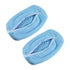 2-Pack Washing Machine Shoe Wash Bags, Thick Chenille Lining Anti-Deformation Laundry Bags with Durable Zippers for Sneakers and Canvas Shoes - Blue