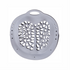 Silicone Laundry Bag, Reusable Breathable Mesh Wash Bag with Zipper, for Delicate Underwear, Bras, and Shoes, Machine Washable—Gray
