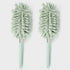 Chenille Duster, Strong Absorption & Dust Trapping Cleaning Brush, Reusable for Home, High Places, Crevices, and Under-Bed Cleaning - Green