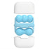 Double-Sided Dual Ice Roller Beauty Device, Household Cold Compress Roller, Lifting and De-Puffing Full-Body Massager—Blue