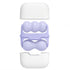 Double-Sided Dual Ice Roller Beauty Device, Household Cold Compress Roller, Lifting and De-Puffing Full-Body Massager—Purple