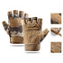 Size XL - Brown Camouflage - EVA Protective Tactical Gloves, 1 Pair, Anti-Slip Shock-Absorbing Sports Gloves for Cycling and Workouts