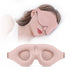 3D Deepened Sleep Eye Mask, Integrated Nose Wing, Full Light-Blocking, Breathable Eye Cover for Naps and Travel—Pink