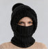 Integrated Knit Hat, Women&