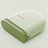 Portable Ventilated Retainer Case, Orthodontic Invisible Braces & Denture Storage Box With Tool Compartment—Green