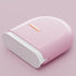Portable Ventilated Retainer Case, Orthodontic Invisible Braces & Denture Storage Box with Tool Compartment—Pink