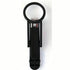 Magnifying Glass Nail Clippers for Seniors, Anti-Splash, Effortless Nail Cutter for Thick, Hard Nails—Black