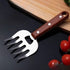 Stainless Steel Hand Guard, Multi-functional Kitchen Food Holder With Bottle Opener For Cutting & BBQ